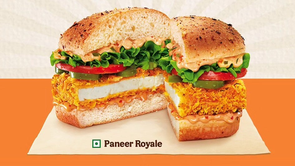 Paneer King Burger